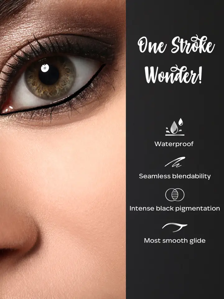 Ultime Pro Gel Kajal - Black, Black