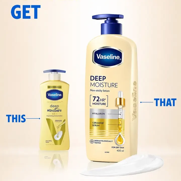 Deep Moisture Body Lotion, Yellow