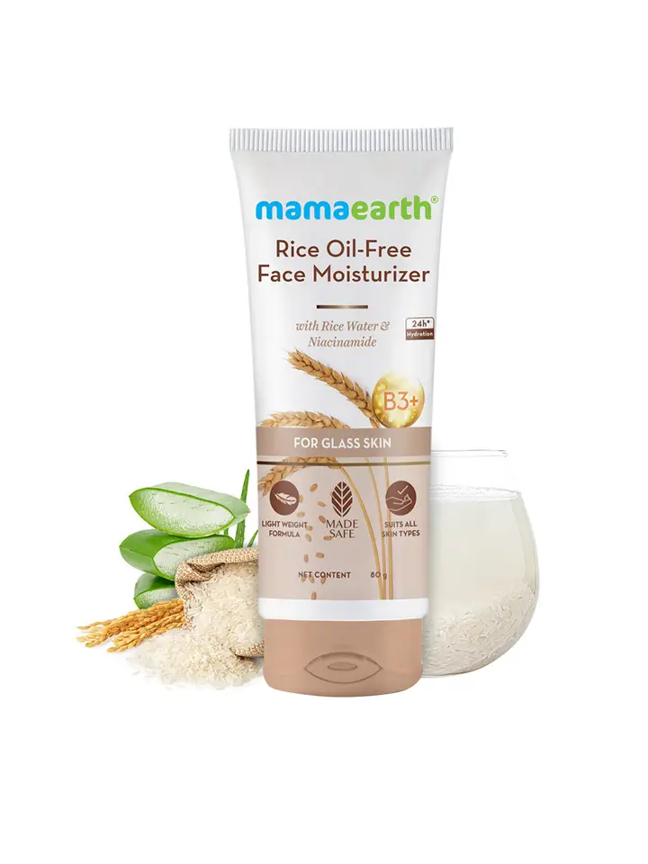 Rice Oil-Free Moisturizer 80 g, White