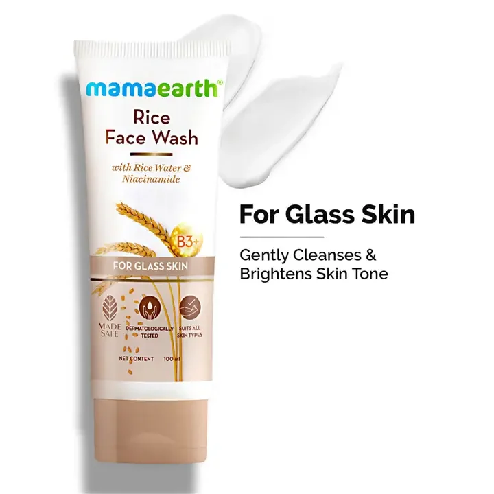 Rice Face Wash 100ml, White