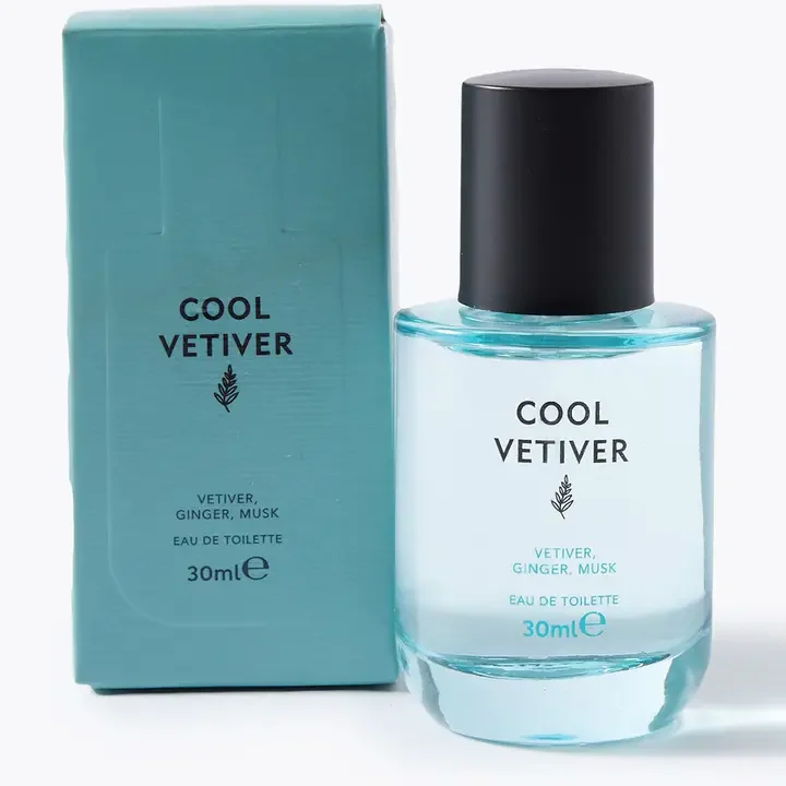 Cool Vetiver Eau De Toilette, Blue