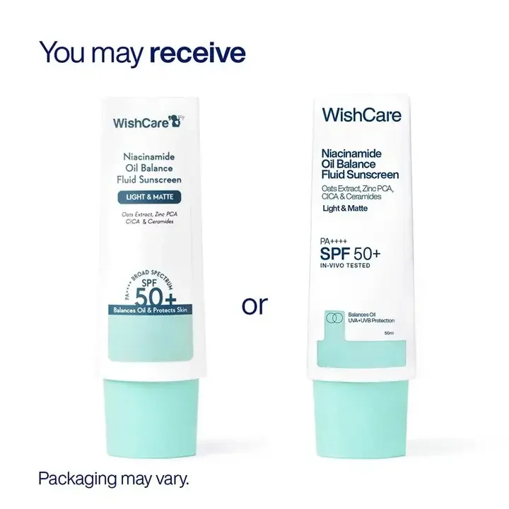 Niacinamide Fluid Sunscreen, Blue