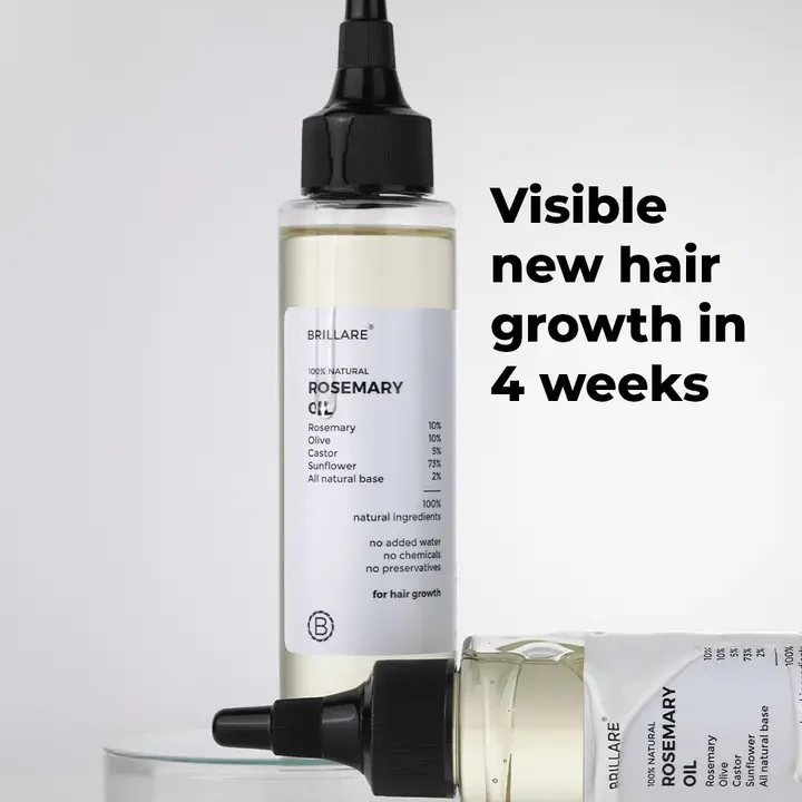 Rosemary Hair Oil - 100ml, Yellow