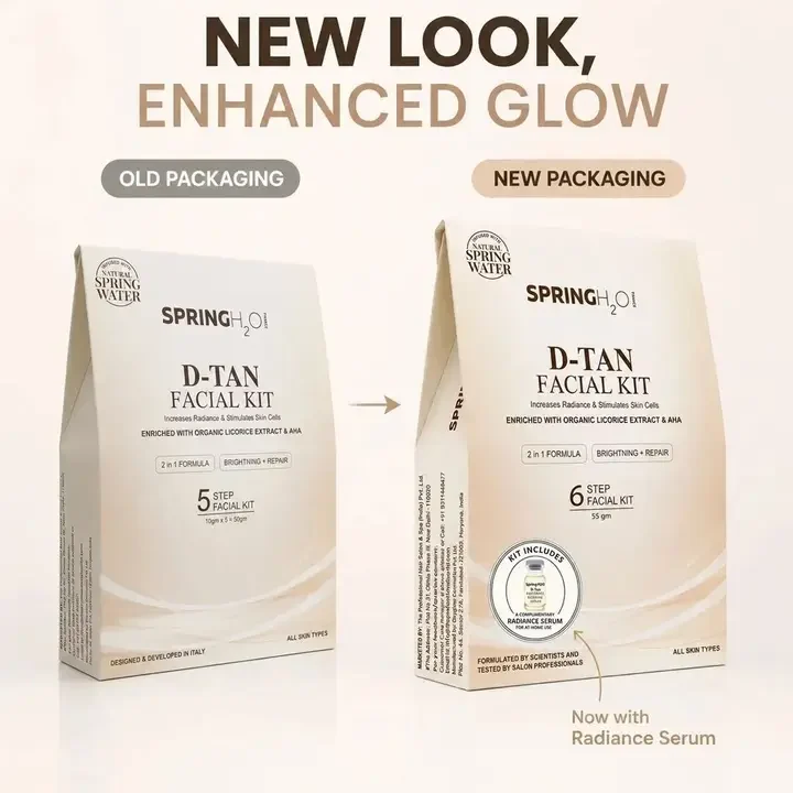 5 Step D-TAN Facial Kit- 50 g, White