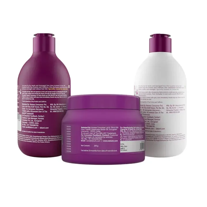 3-Pcs Shampoo & Conditioner, Purple