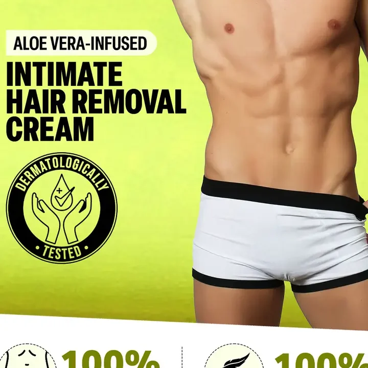 2Pcs Hair Removal Cream, Green