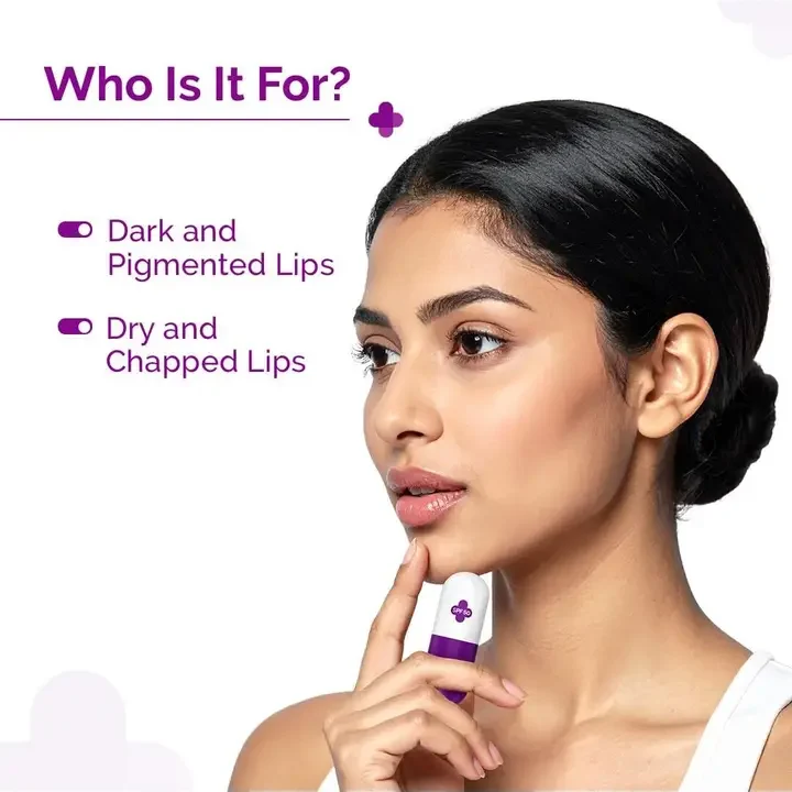 1% Kojic Acid Lip Balm 4.5 g, Transparent