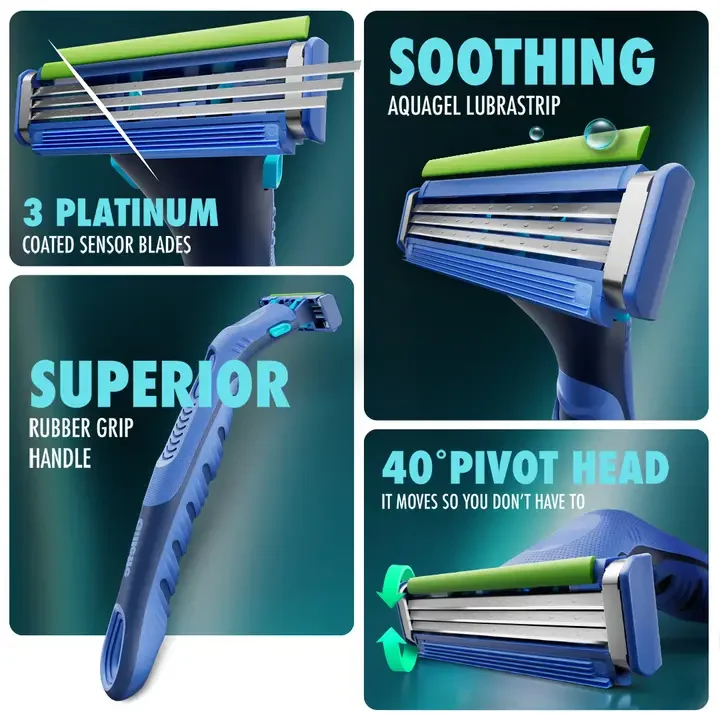 Guard Cartridges - 4-Pcs, Blue