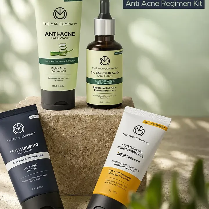 Acne Care Grooming Combo Men, Black