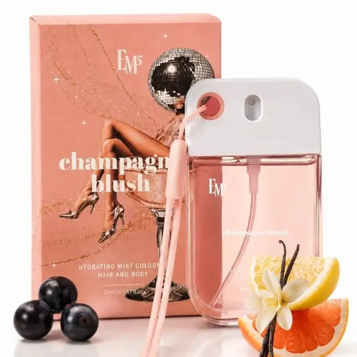 Champagne Blush Mist- 50 ml, Transparent