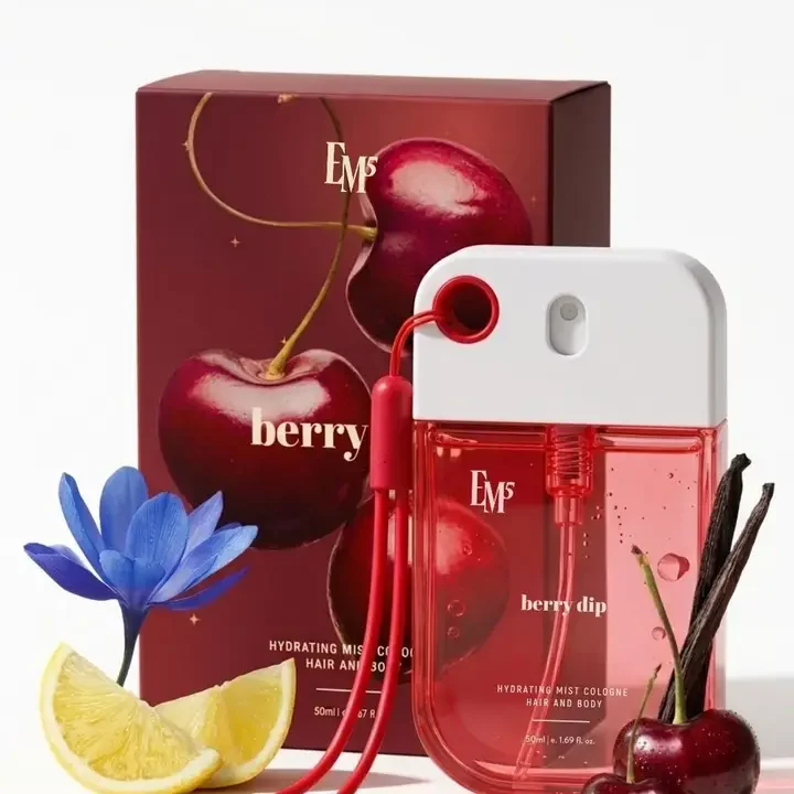 Berry Dip Body Mist -50 ml, Transparent