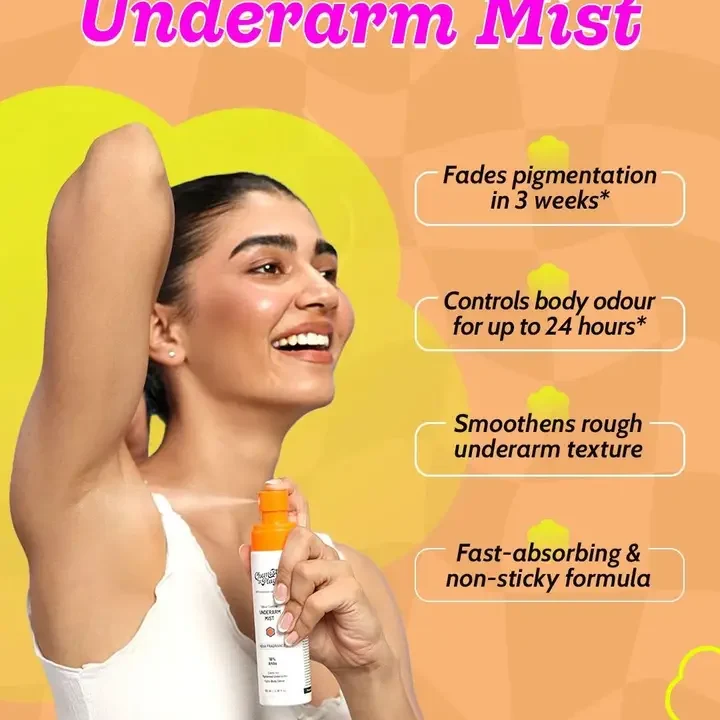 Exfoliating Underarm Mist, Orange